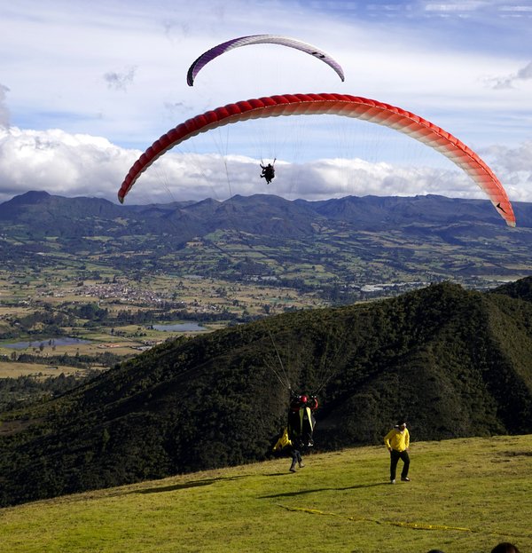 Quels sont les meilleurs endroits pour faire du parapente au-dessus des Andes, Chili?